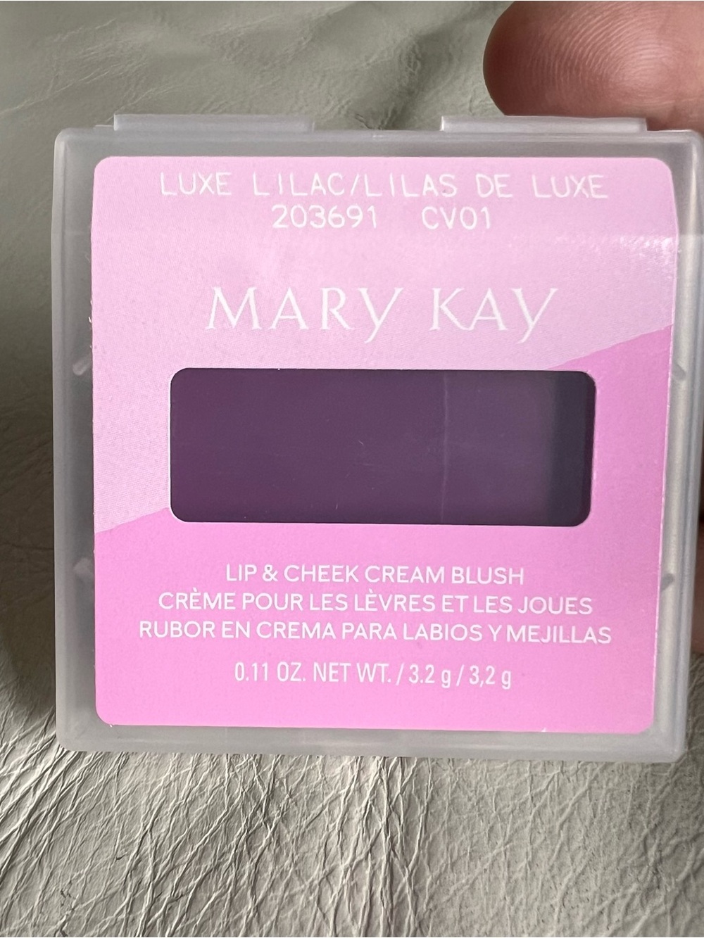 Mary Kay Lip & Cheek Cream Blush Luxe Lilac Limited Edition